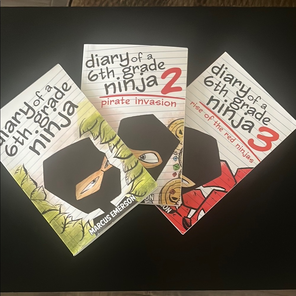 Diary of a 6th Grade Ninja Book Set